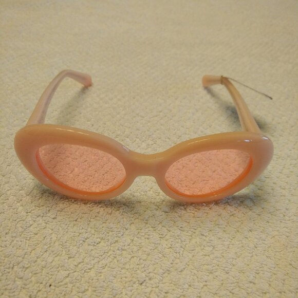 NEW AND RARE LAST PAIR OF ACNE STUDIOS PINK MUSTANG SUNGLASSES WITH PINK LENSES - Picture 5 of 15